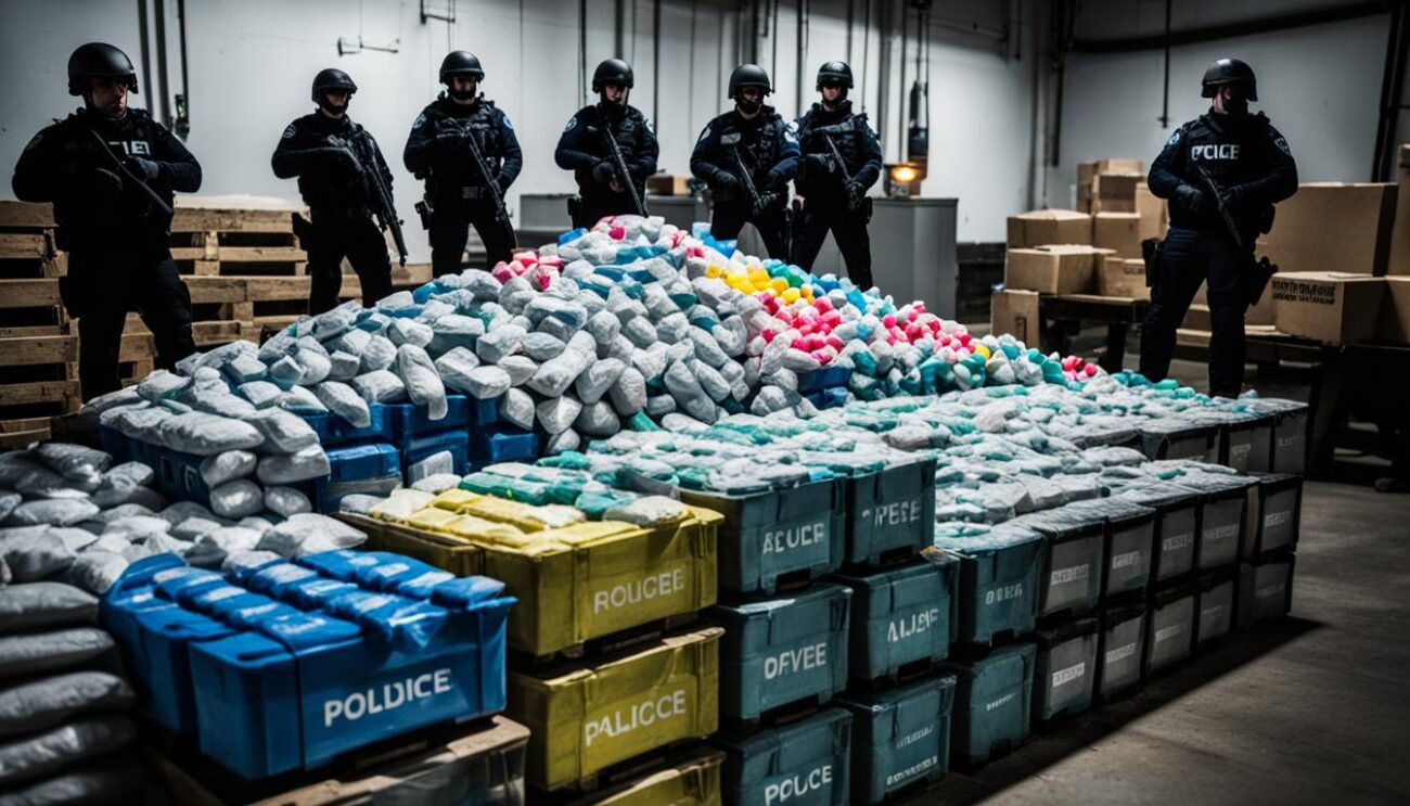 Seizures of illicit substances in Spain