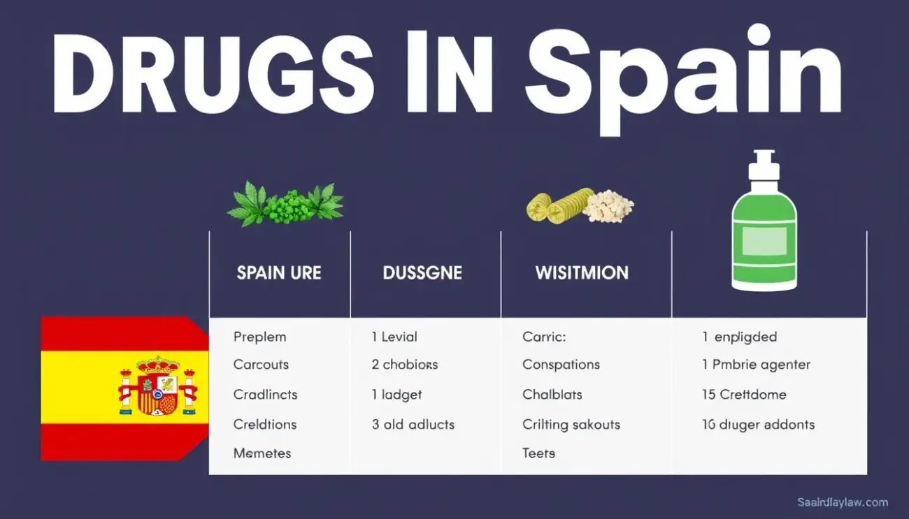 Spanish drug legislation overview