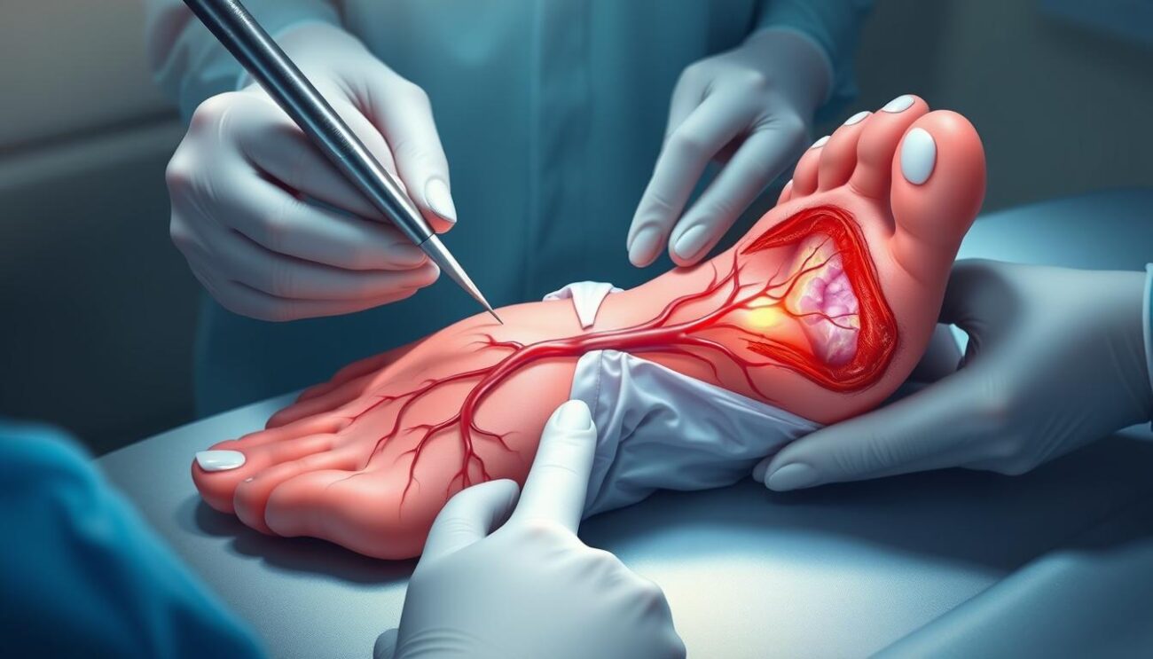 diabetic foot ulcer revascularization