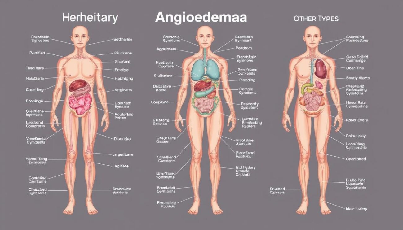 differentiating hereditary angioedema