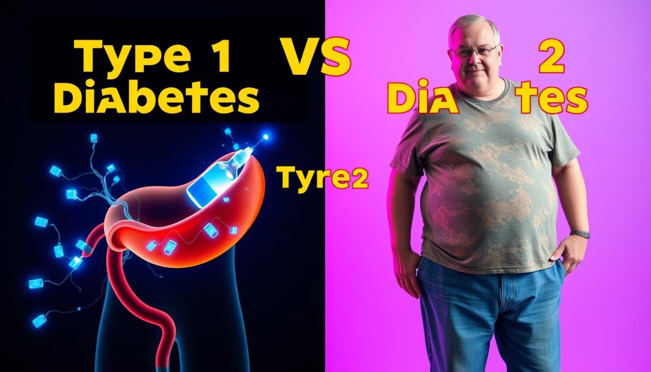 type 1 v type 2 diabetes