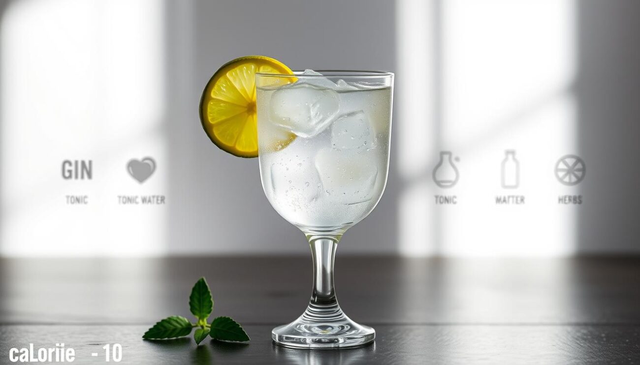 gin and tonic calories